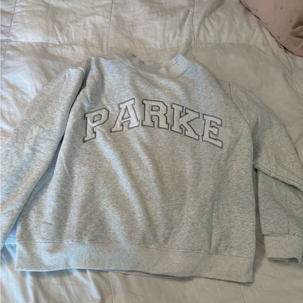 Parke Light Gray Crewneck Sweatshirt - Parke